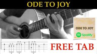 Ode to Joy - Fingerstyle Guitar Tab + Cover (Beethoven)