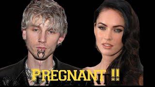 Megan fox pregnant by machine gun kelly #meganfox #machinegunkelly #pregnant