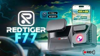 Redtiger F77 Car Dash Cam Review | 4K+4K Resolution