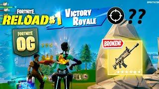 Fortnite Reload (MAMMOTH PISTOL IS BROKEN) | High Kill Gameplay | Keyboard & Mouse