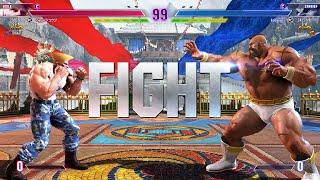 SF6  Kobayan (#1 Ranked Zangief) Vs Syuji (#2 Ranked Guile)  SF6 High Level Matches!
