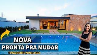 TOUR POR UMA CASA MODERNA E IMPECAVELMENTE MOBILIADA EM ITU