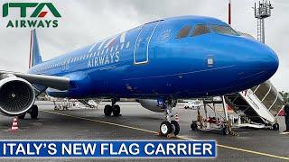 ITALY'S NEW FLAG CARRIER! ITA Airways A320 Economy - Not Great...