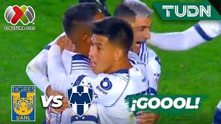 ¡MEGA GOLAZO DE RAYADOS! Me quito el sombrero  | Tigres 0-1 Monterrey | CL2023 Liga Mx - J12 | TUDN