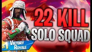 REKORUMU KIRDIM! 22 KILL! SOLO SQUAD (Türkçe Fortnite)