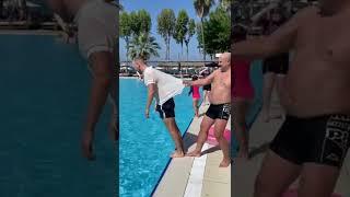 he wanted to save me! #shorts #levsob #swimmingpool #pool