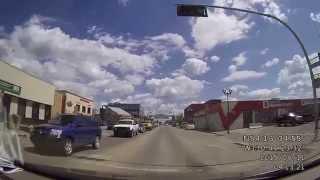 R0001 dash cam Bonnyville Alberta main street