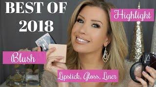 BEST OF 2018: LIPSTICK, LIP PENCILS, BLUSH AND HIGHLIGHT | YEARLY FAVORITES