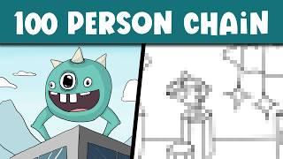 100 Artist "Copy the Drawing" Challenge!