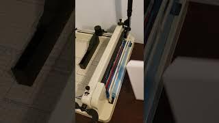 Review of and how to use HFS 12" Blade A3 Heavy Duty Guillotine Paper Cutter (A3-12'' Paper Cutter)