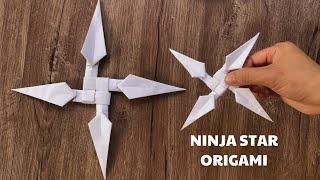 Ninja Star Origami Tutorial | How To Make a Shuriken for beginner