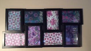 How to Use Gelli Prints:Menu Board