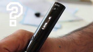 LIVESCRIBE ECHO smart pen - a pen that records what you write and say!