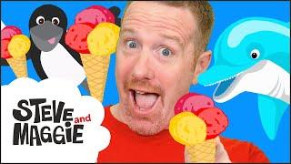 Ice Cream Islands for Kids with Steve and Maggie + More | Magic Stories for Kids | Wow English TV