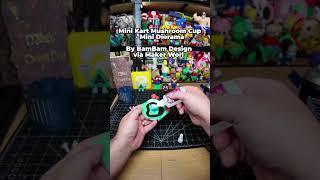 Mini Kart Mushroom Cup - Functional Mini Diorama