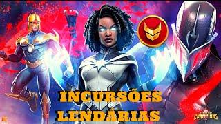 CHEGUEI ATÉ A SALA 25 DA INCURSÃO!!!! + DICAS E ESTRATÉGIAS - Marvel Torneio dos Campeões #incursão