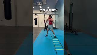 Try This Boxing Off-The-Line Footwork Drill #shorts