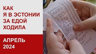 Обзор цен на продукты в Эстонии, весна 2024