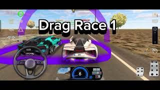 Bugatti Divo Vs Lotus Evija Drag Race  | Driving School Sim | Android High Graphics