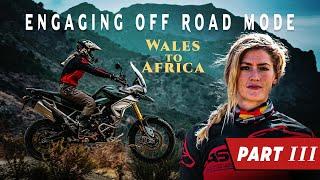 Tiger 900 Rally Pro off road calibration at Triumph Adventure Center Spain- part 3 - Wales to Africa