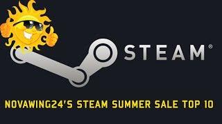 Novawing24's Steam Summer Sale Simulation Top 10 2017