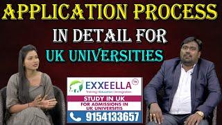 UK Universities Application process without IELTS || Exxeella Education