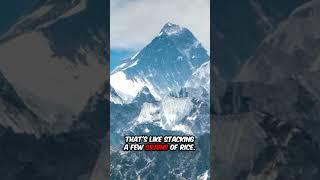 "Mount Everest is Still Growing?! ️ The Crazy Science Behind It! #shorts"