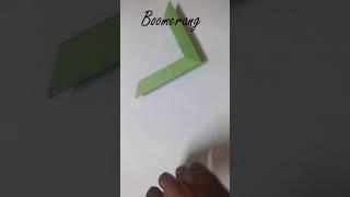 Boomerang That Actually Flies! | DIY Paper art #Crafts #Boomerang