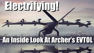 Electrifying! An Inside Tour Of Archer Aviation's Midnight EVTOL: Engines, Batteries & Simulator