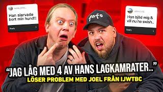 ”LÅG MED HANS LAGKAMRATER” - LÖSER PROBLEM MED JOEL FRÅN IJWTBC