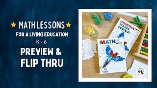 Math Lessons Homeschool Curriculum (K-6) Preview & Flip Through / Master Books