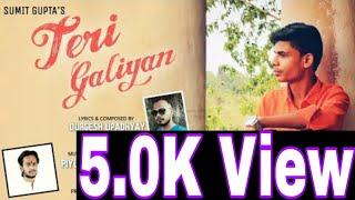 Teri Galiyan Meri Galiyan Official Video  Sad Love Song | Sumit Gupta | Mirzapur Music Company |