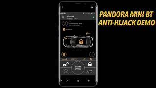 Pandora Mini Bt Alarm Anti Hijack Demonstratyion