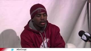 WSU Football: Anthony Carpenter after Stanford game.  Oct. 27