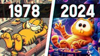 The Evolution of Garfield (1978-2024)