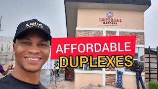 Imperial Court Housing Project - An Affordable Duplexes in Abijo GRA, Lekki-Epe Axis