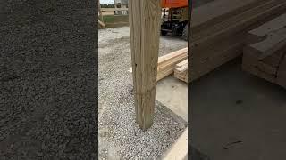 “3 Ply Posts or 4 Ply Posts?”…pole barn building #shorts