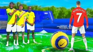 WORLD'S BIGGEST SLIP N SLIDE FOOTBALL MATCH