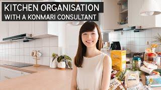 HDB Kitchen Organization with a KonMari Consultant | Kitchen Planning, Declutter & Tidying Tips