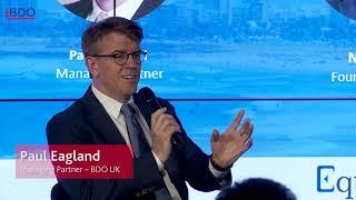 BDO UK managing partner, Paul Eagland, interview at the BDO Israel Yearly Blockchain event