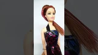 Easy  Barbie Doll hairstyle - Barbie doll hacks - Barbie Craft - #Shorts - @Queen Art