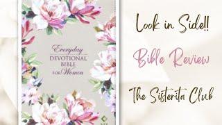 Everyday Devotional Bible For Women Flip Through!