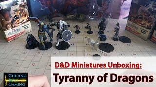 Tyranny of Dragons Miniatures Unboxing - Red Dragon Pull!