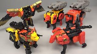 [TRANSFORMERS] PREDAKING COMBINE DIVEBOMB HEADSTRONG  RAMPAGE RAZORCLAW TOROX