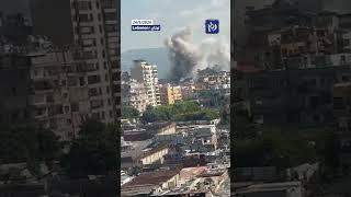 Brutal footage emerges following an airstrike on Dahieh, south Beirut