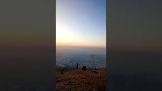Nature best Sunrise!! #shorts #sunrise #shivajimaharaj #sahyadri #viral #music