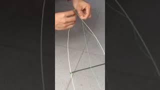Cách làm diều sáo mini p2 #shorts #nguyenhungsaodieu