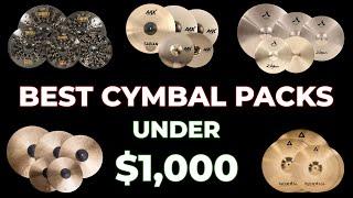 The Best Cymbal Packs Under $1,000