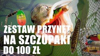 Kompletuję zestaw przynęt na szczupaka do 100 zł - łowienie na lekko