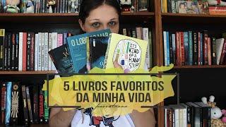 5 LIVROS FAVORITOS DA MINHA VIDA | Pipoca Musical